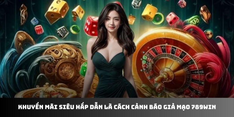 Khuyến mãi siêu hấp dẫn là cách cảnh báo giả mạo 789WIN