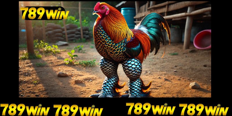 Gà vảy rồng hình nền 789win